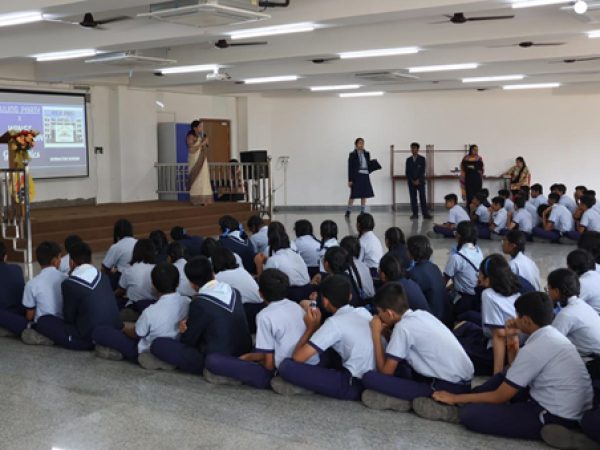 Interactive session at Vidya Vikasani School; Vasai-Virar East