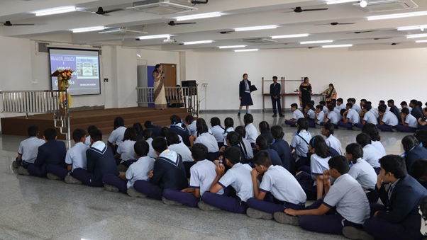 Interactive session at Vidya Vikasani School; Vasai-Virar East